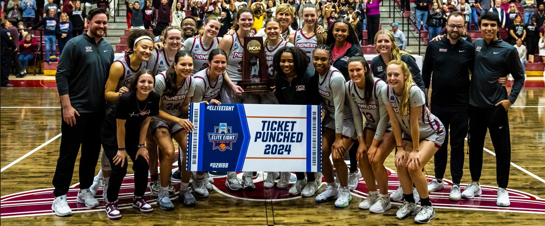 TWU Basketball vs UT Tyler Ticket punched